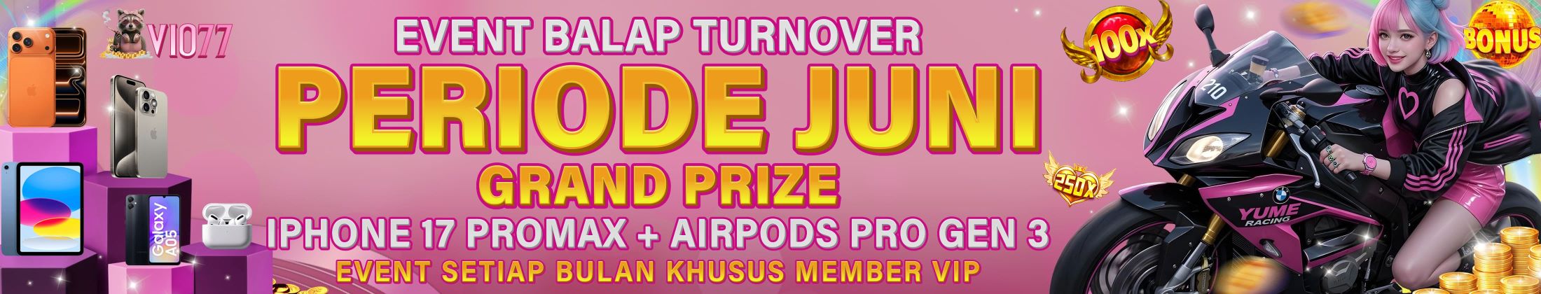 EVENT BALAP TURNOVER