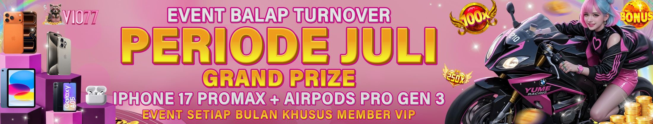 EVENT BALAP TURNOVER